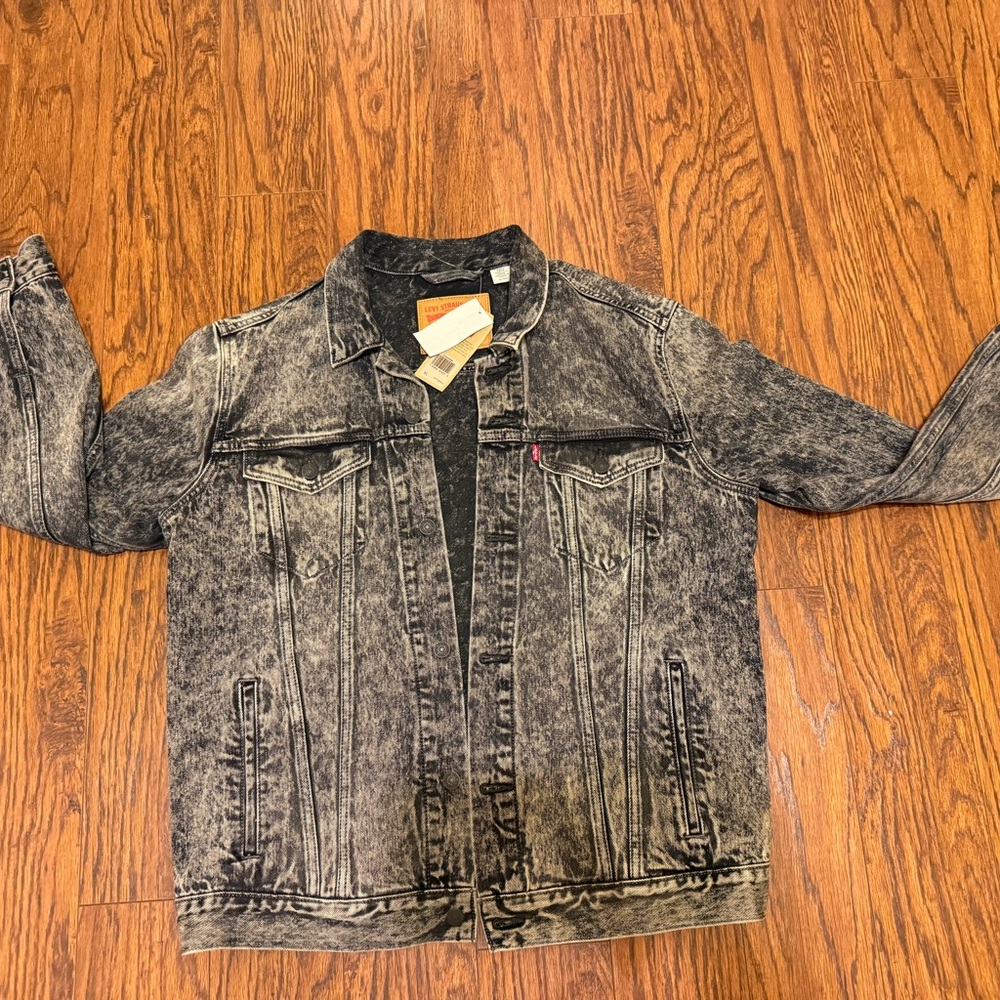 Levi's Charcoal Denim Jacket
